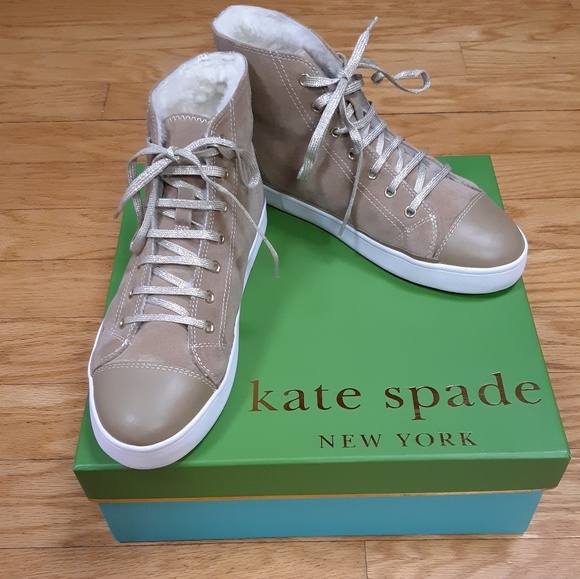 kate spade Shoes - Kate Spade Lendal Shearling Lined Sneakers